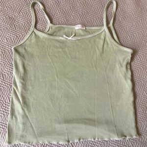 Brandy Melville Sage Green Tank